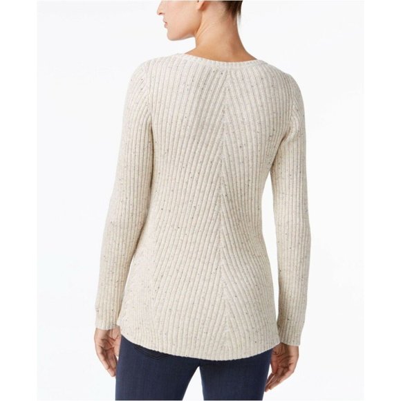 Multi Directional Ribbed Sweater Style & Co. - Picture 3 of 3